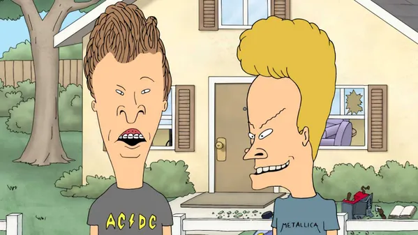 Butt-head's AC DC Shirt