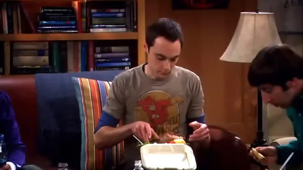 Sheldon's Grey Flash Shirt