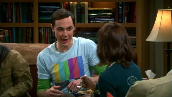 Sheldon's TV Test Pattern Shirt