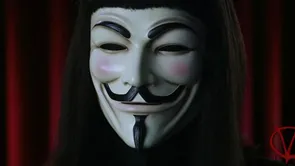 V's Guy Fawkes Mask