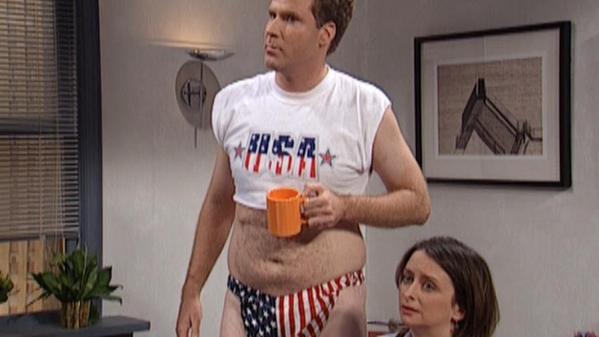 Will Ferrell's American Flag Thong