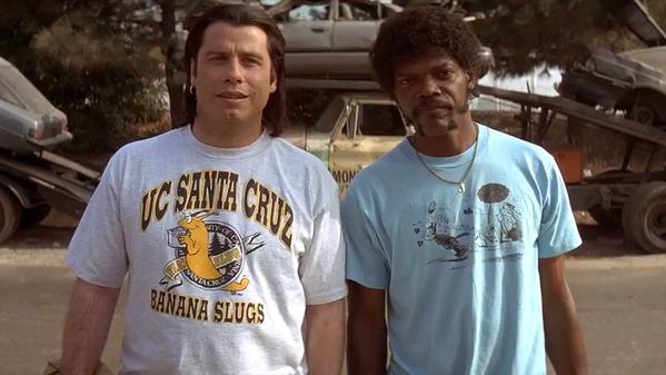 Vincent Vega's UC Santa Cruz Shirt