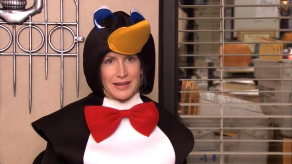 Angela's Penguin Costume