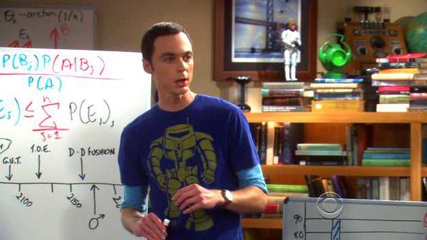 Sheldon's Manbot Shirt