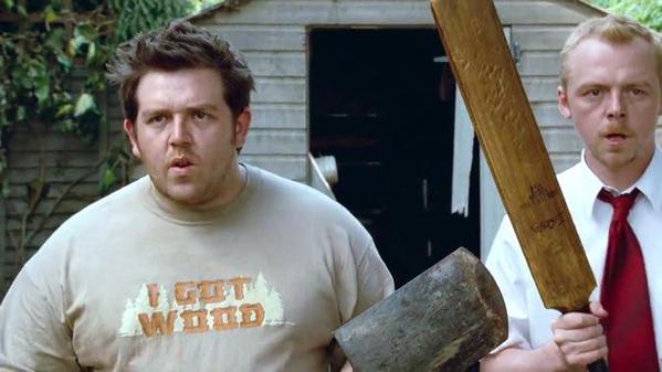 Nick Frost's I Got Wood Shirt