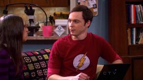 Sheldon's Distressed Flash Shirt