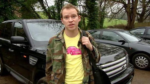 Jeremy's Pink Car Shirt