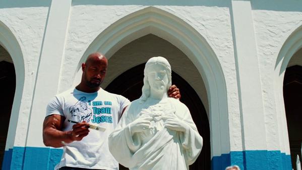 The Rock's Jesus Shirt - Filmgarb.com