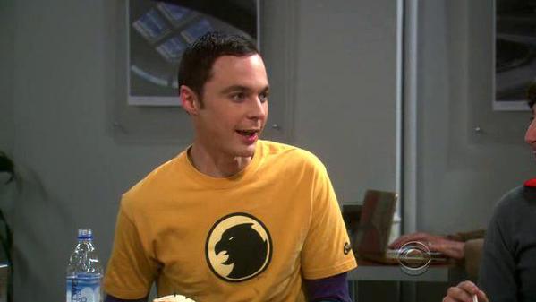Sheldon's Hawkman Shirt
