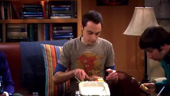 Sheldon's Grey Flash Shirt
