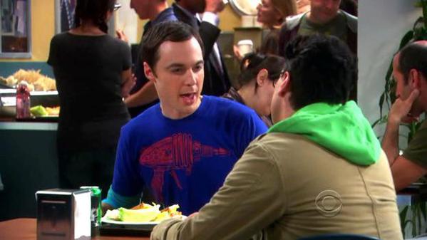 Sheldon's Ray Gun Shirt