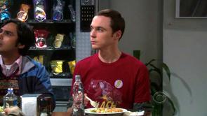 Sheldon's Crimson Comet Flash Shirt