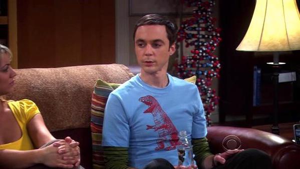 Sheldon's T Rex Shirt