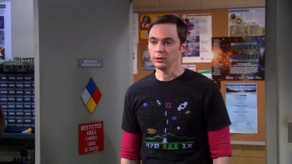 Sheldon's Astrosmash Shirt