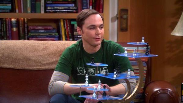 Sheldon's Green Lantern Equation Shirt 