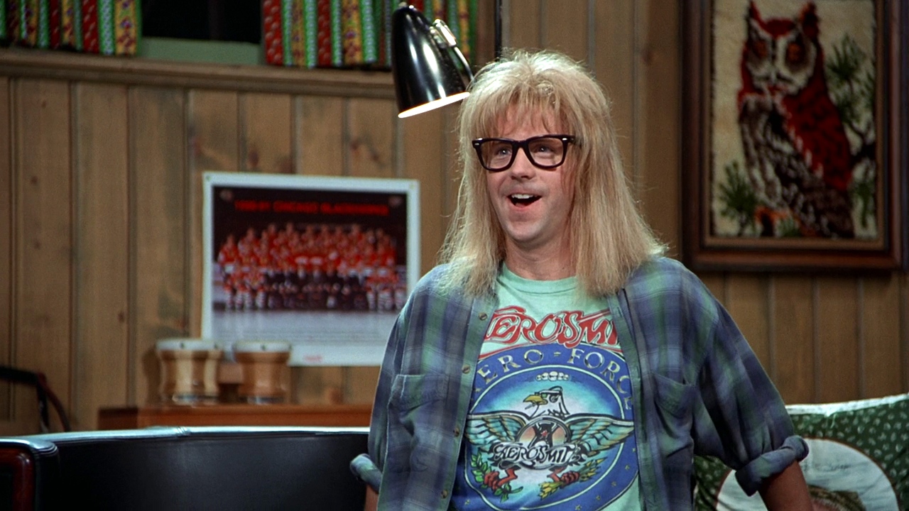 garth wayne's world shirt