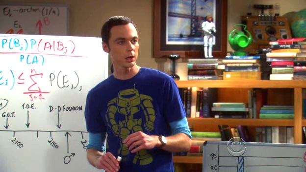 Manbot New T Shirt Sheldon Cooper The Big Bang Theory Funny Cool Sci Fi 