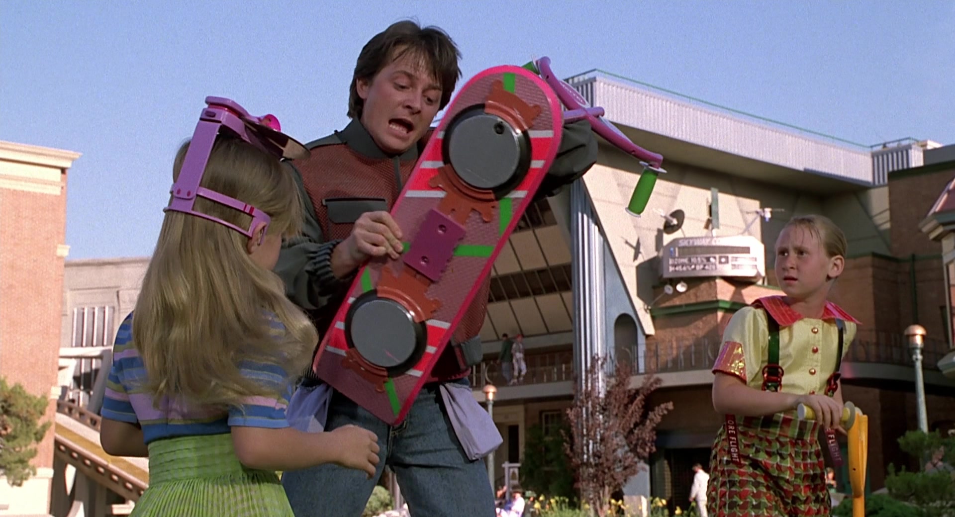 Back to the Future Hoverboard Filmgarb